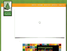 Tablet Screenshot of evergreentheatre.com